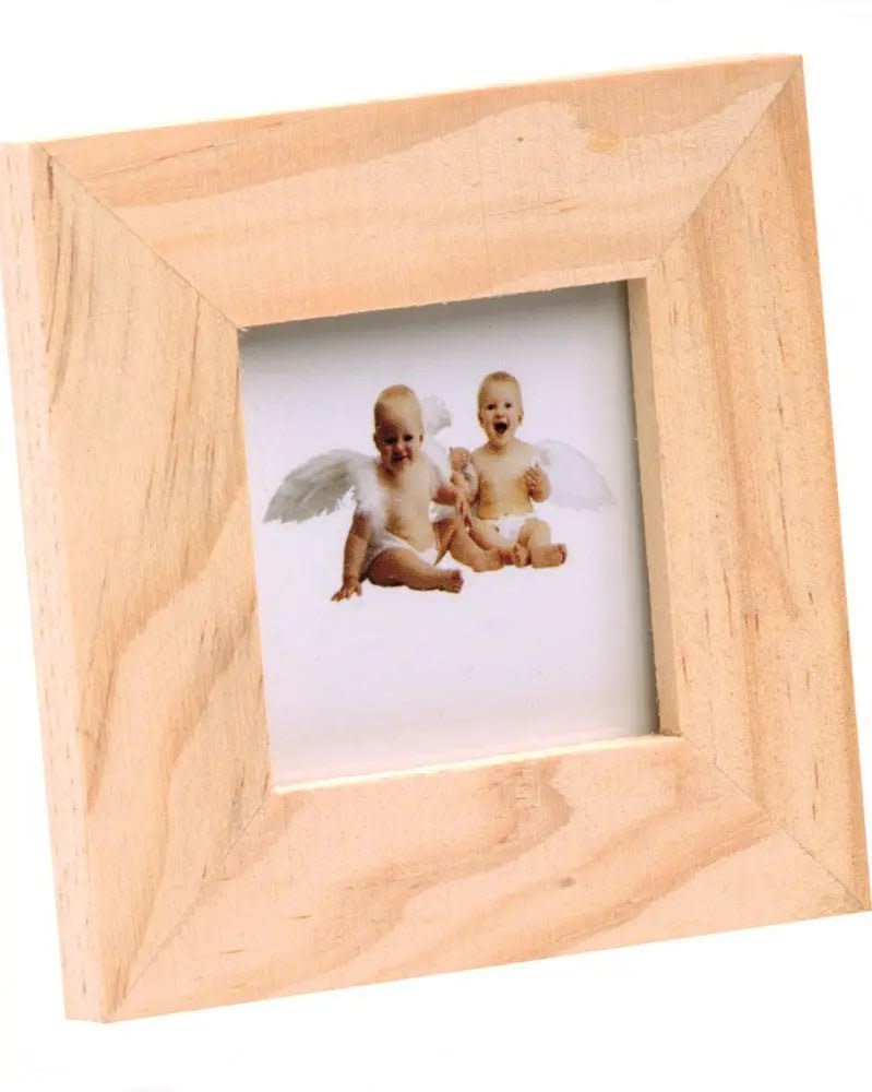 Holz - Bilderrahmen 8x8cm, FSC - Kidis Art