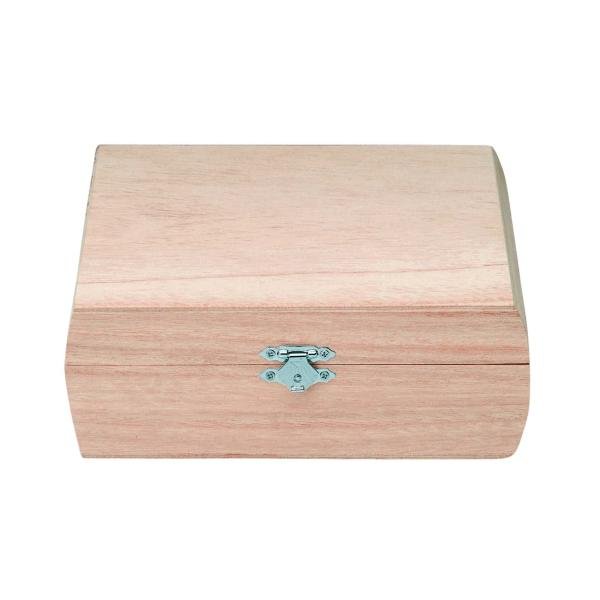 Holzbox quadrt. 18,5x18x6,7cm FSC Kiefer NZ - Kidis Art