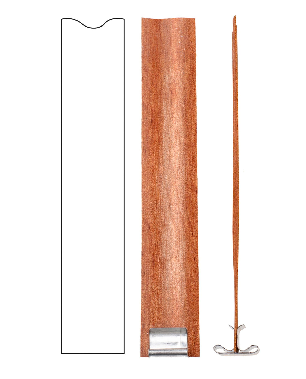 Holzdocht 4St.15x150mm FSC mit Ständer - Kidis Art