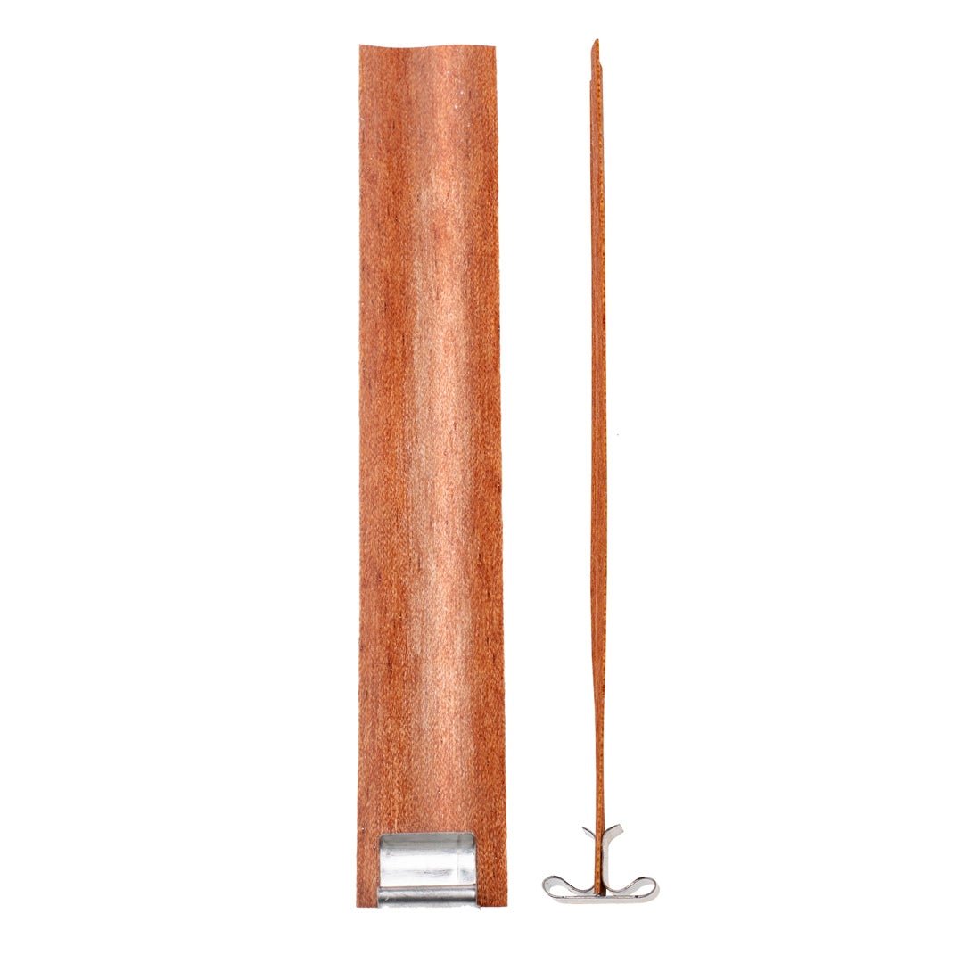 Holzdocht Welle 2St.20x120mm FSC, mit Ständer - Kidis Art