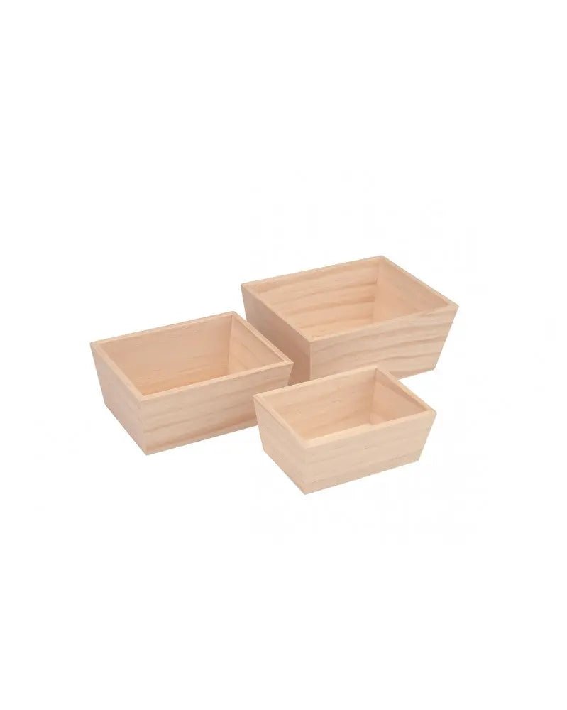 Holzset 3 - tlg 168x133x75 mm - Kidis Art