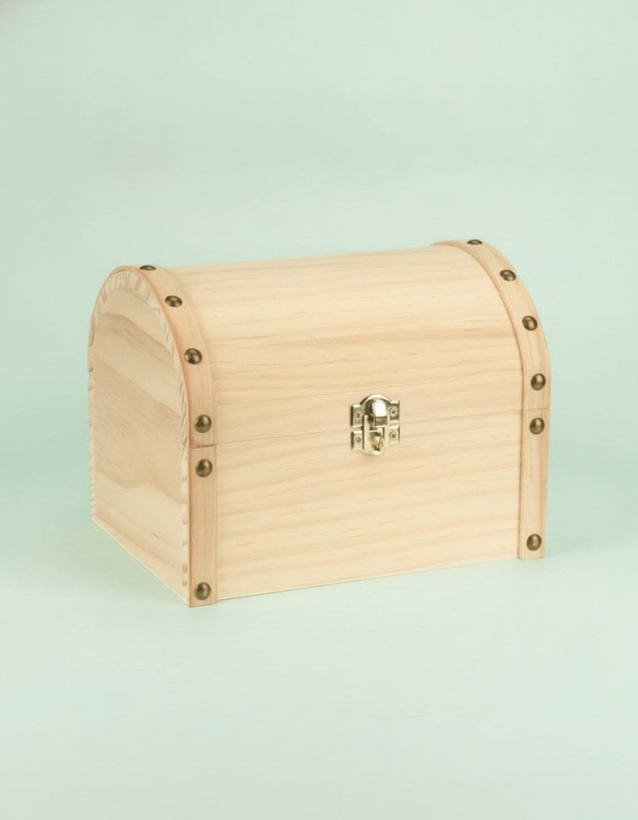Holztruhe Pinie FSC, 20x15x15cm - Kidis Art