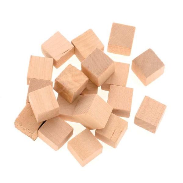 Holzwürfel 72St 15mm natur FSC - Kidis Art