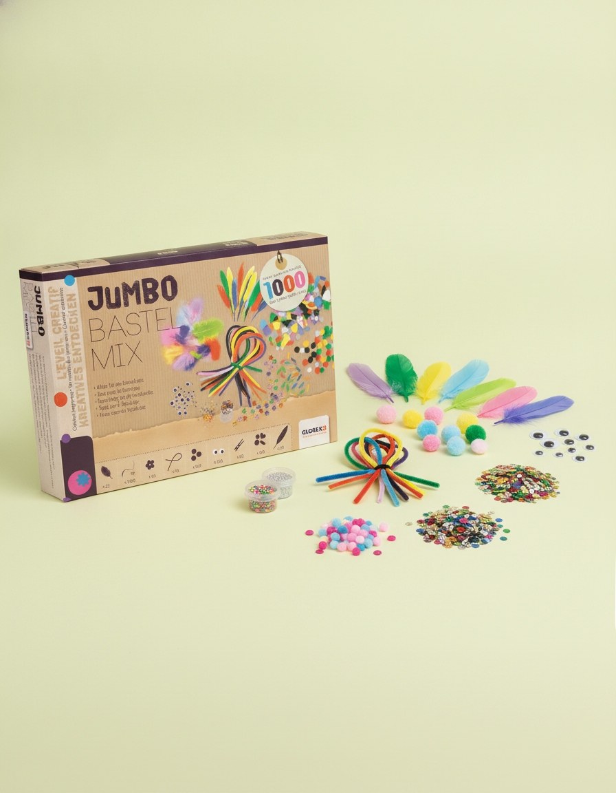 Jumbo Bastel Mix Box - Kidis Art