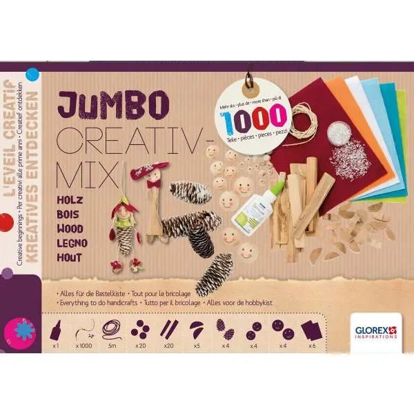 Jumbo - Naturholz Mix - Kidis Art