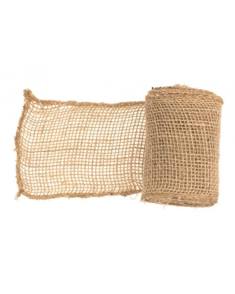 Juteband 10cm x 3m natur, 100% Jute - Kidis Art