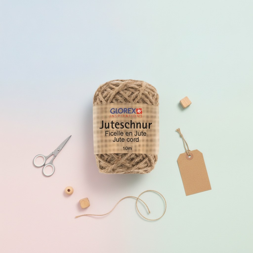 Juteschnur 10m braun - Kidis Art