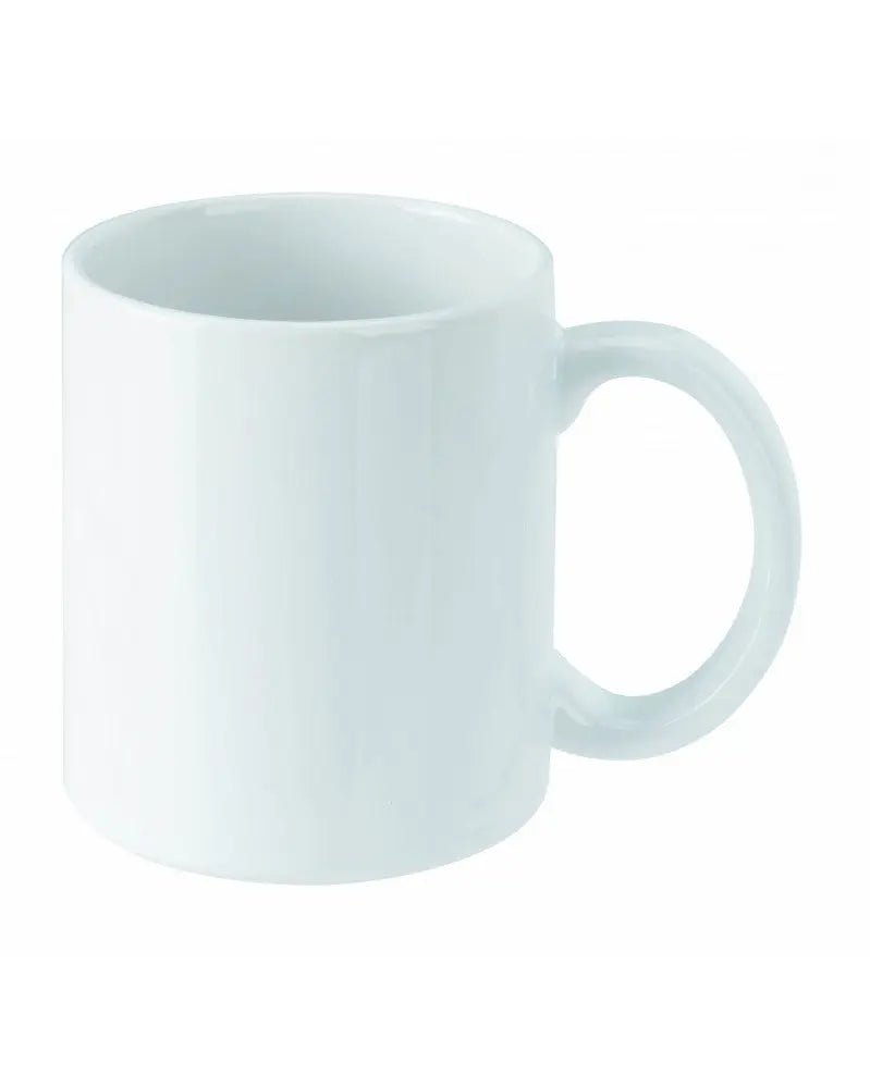 Keramik - Tasse weiss 300ml, 8,3x9,7cm - Kidis Art