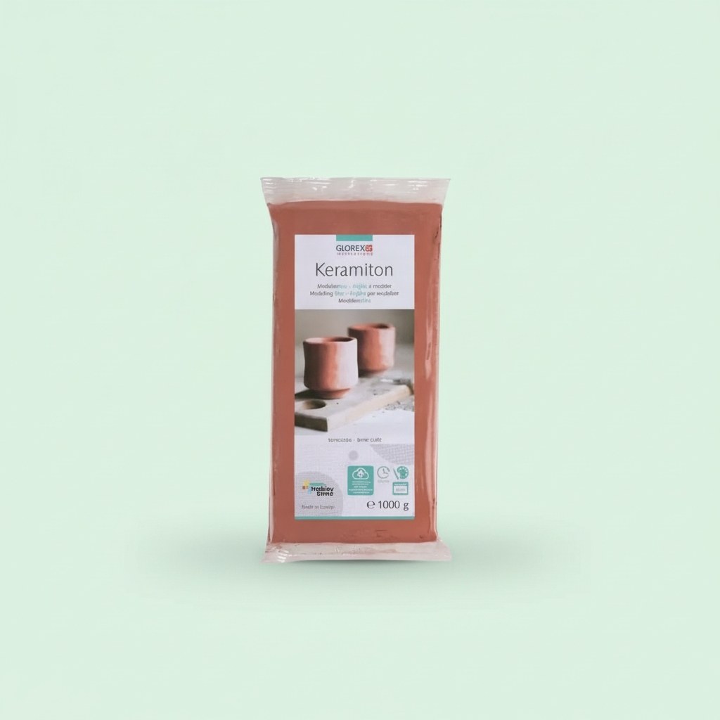 Keramiton, terracotta 1000g - Kidis Art