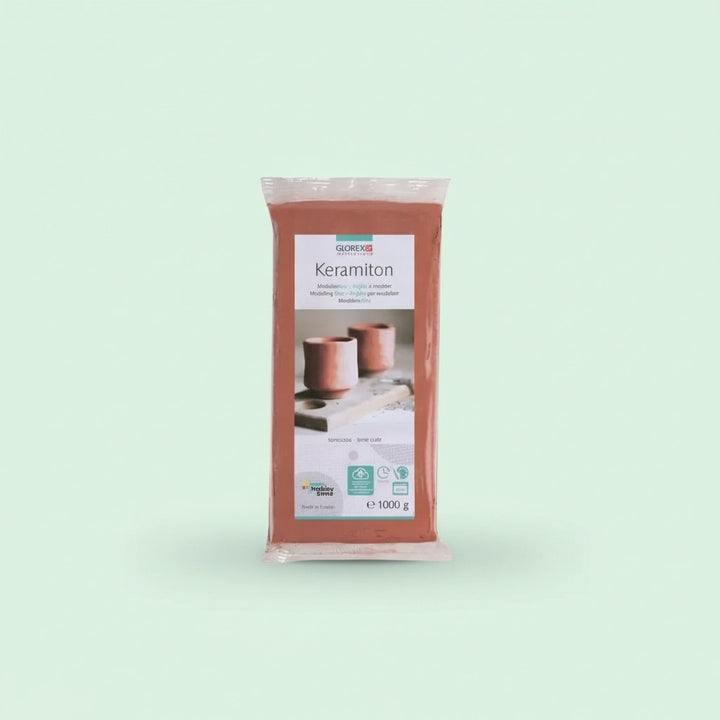 Keramiton, terracotta 1000g - Kidis Art