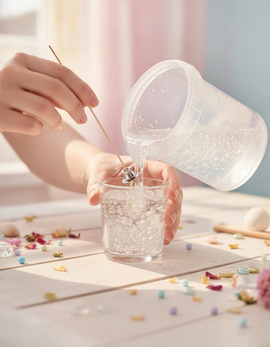 Kerzen-Gel mit Docht 400g - Kidis Art