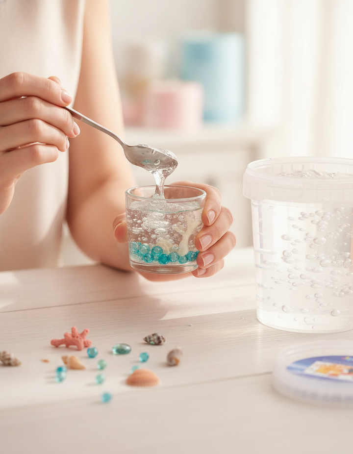 Kerzen-Gel mit Docht 700g - Kidis Art
