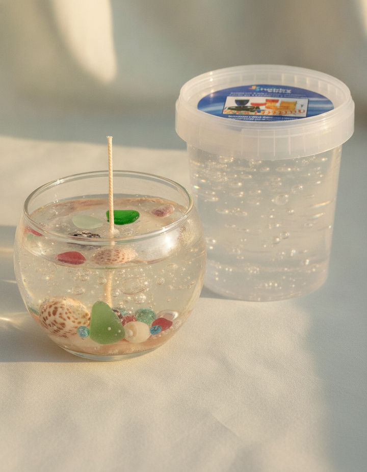 Kerzen-Gel mit Docht 700g - Kidis Art