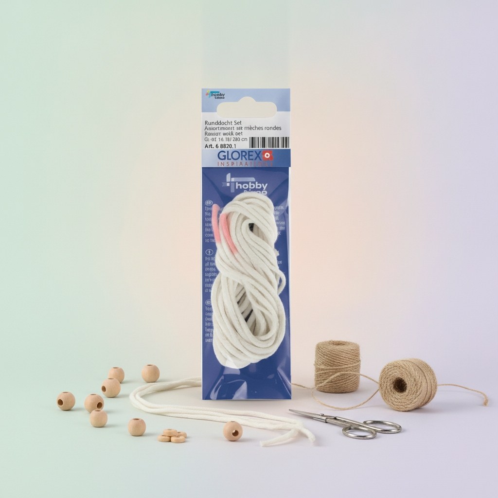 Kerzendocht-Set 3,9,20 je100cm - Kidis Art