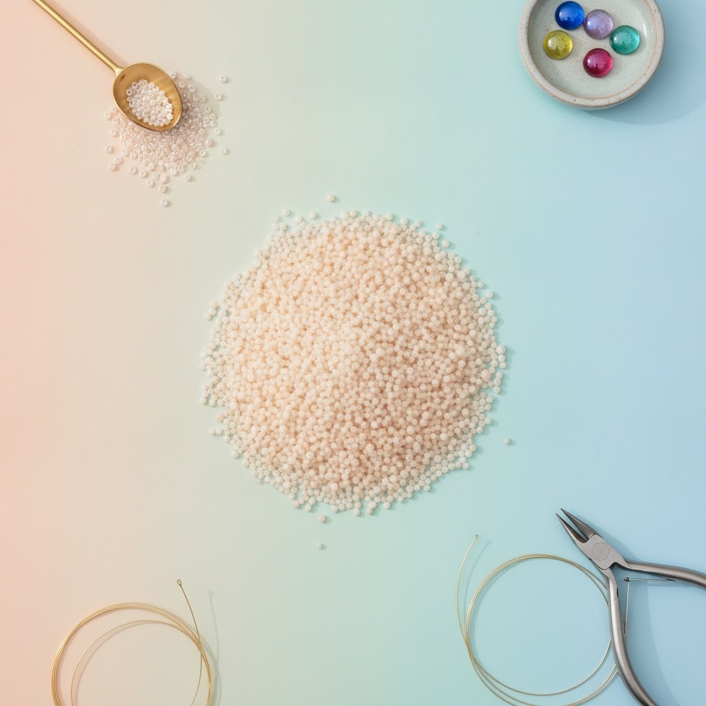 Kerzensand 400g, creme Großpackung - Kidis Art