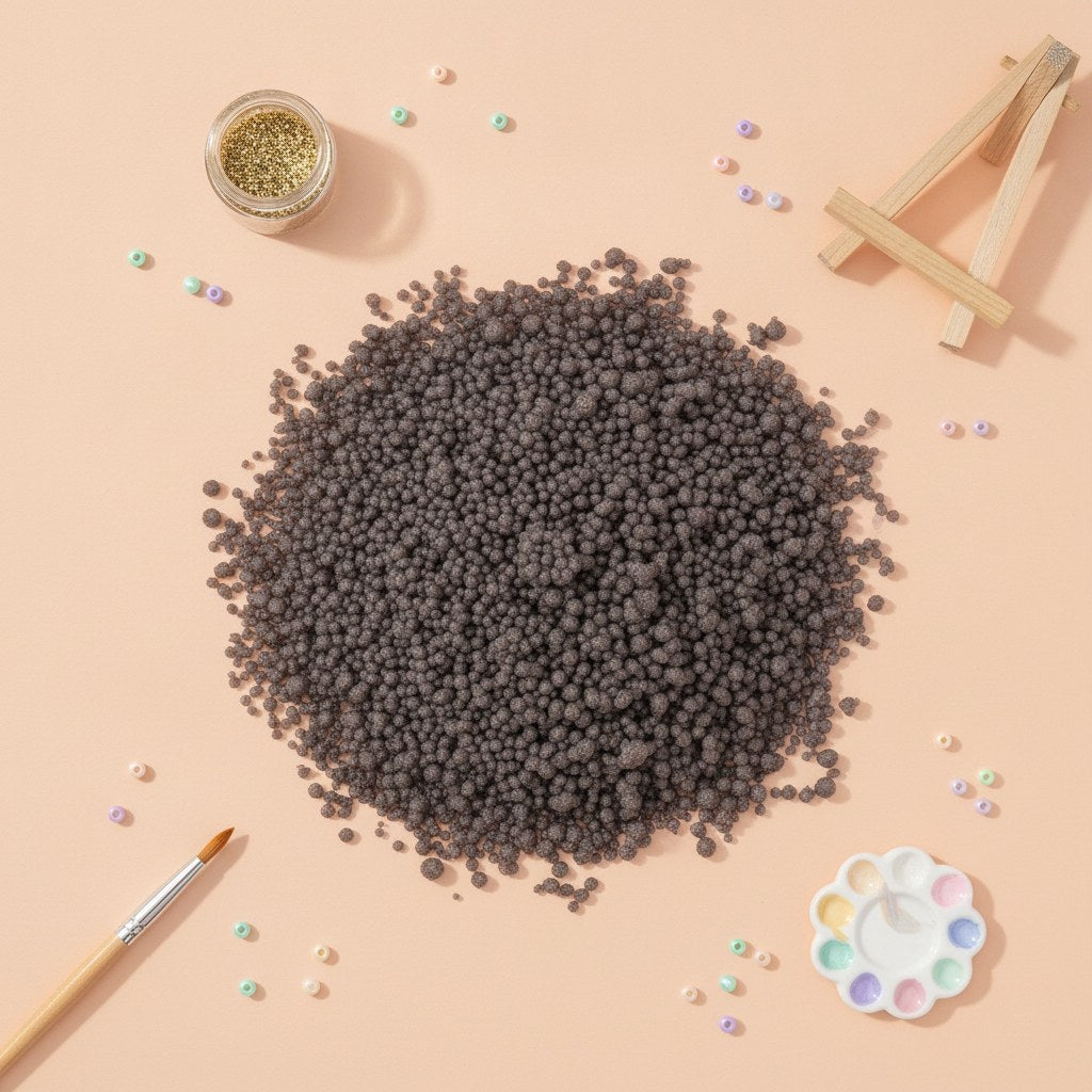 Kerzensand 400g, schwarz Großpackung - Kidis Art