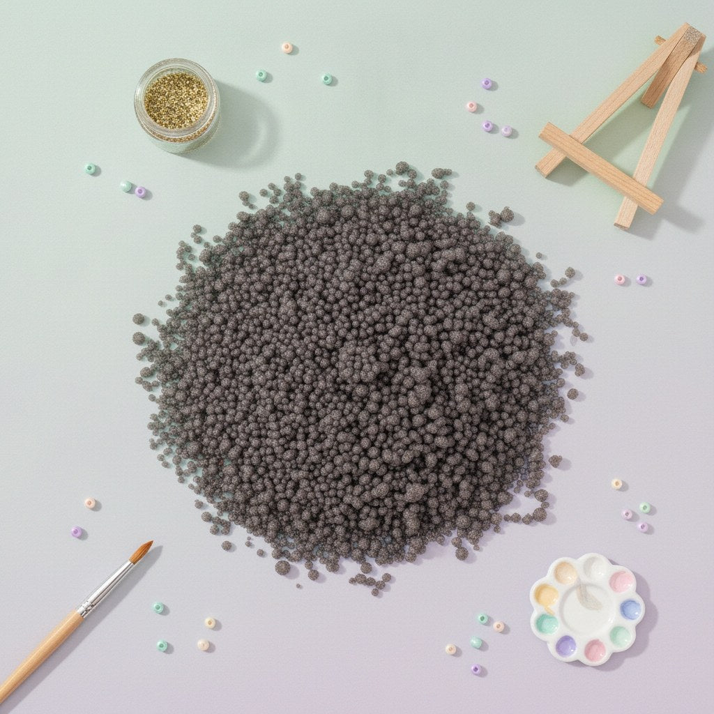 Kerzensand 400g, schwarz Großpackung - Kidis Art