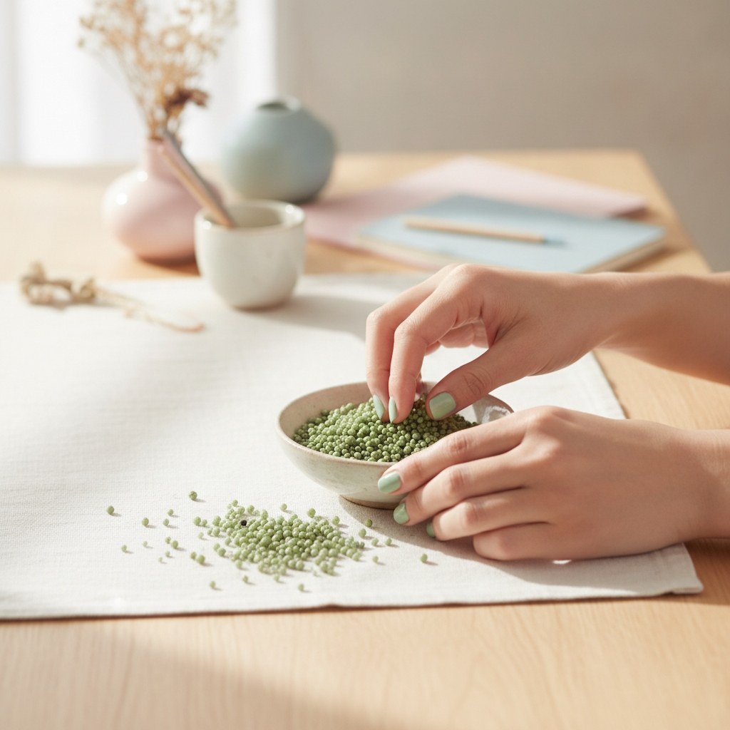 Kerzensand 400g, smaragdgrün Großpackung - Kidis Art