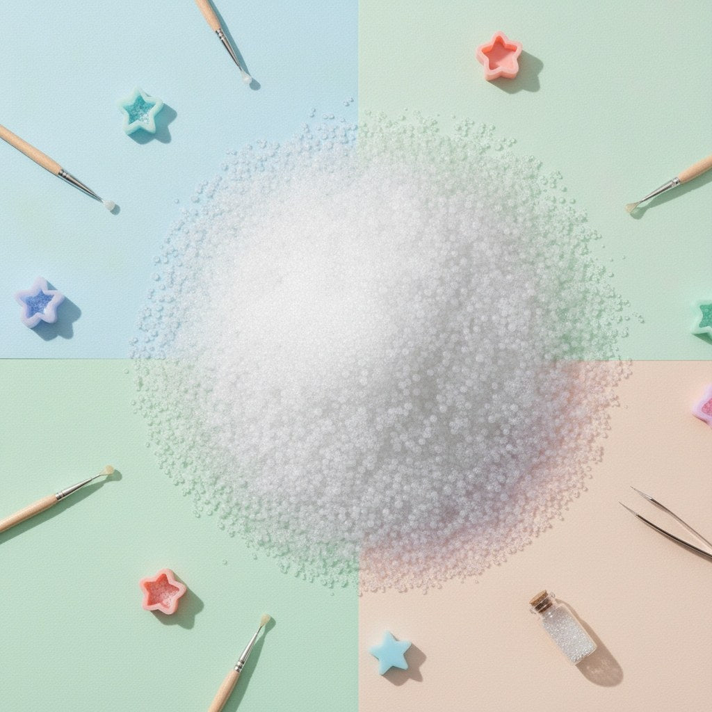 Kerzensand 400g, weiss Großpackung - Kidis Art