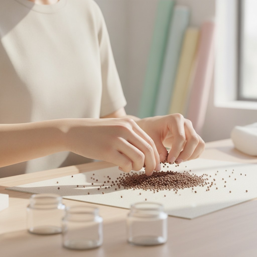Kerzensand mit Docht 70g espresso - Kidis Art