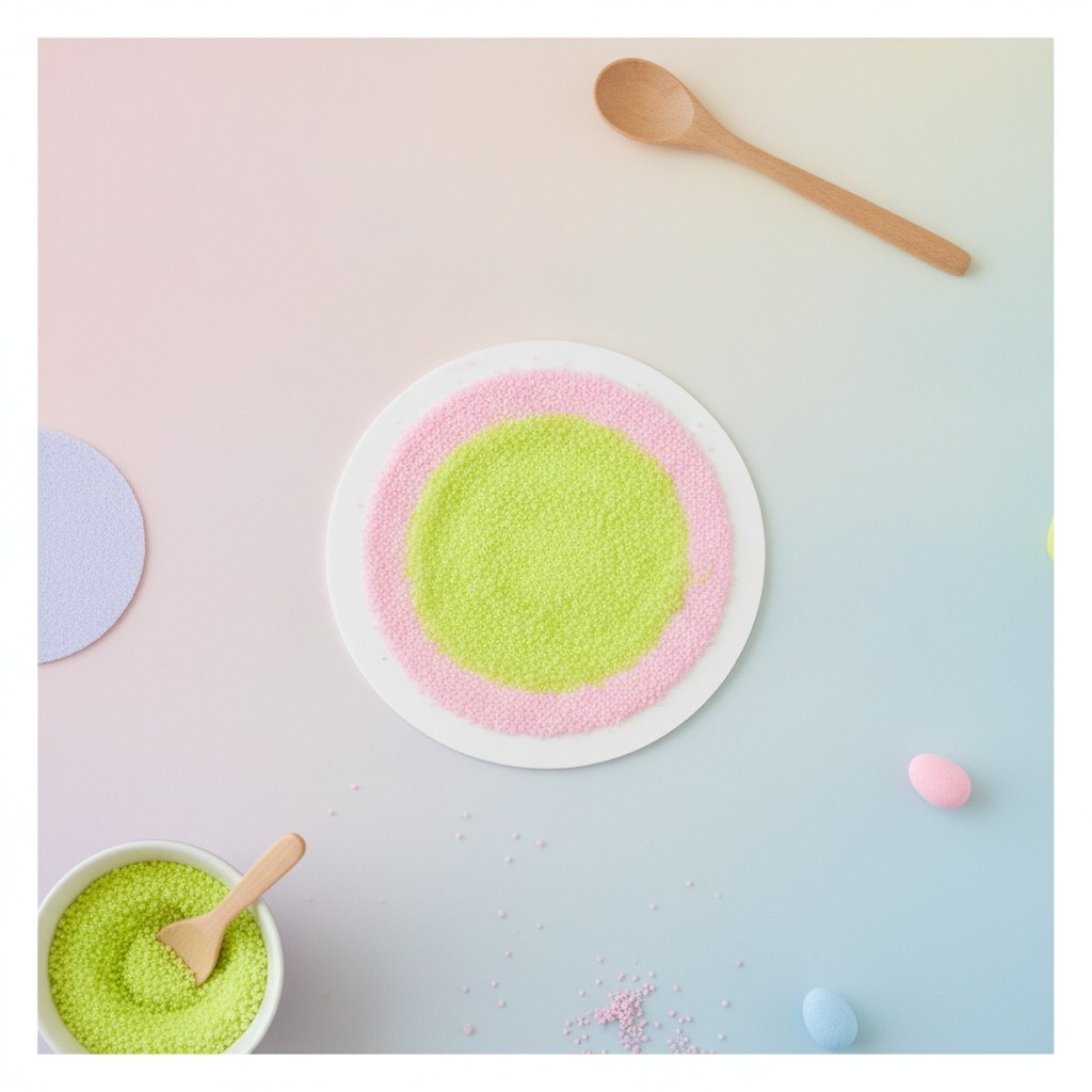 Kerzensand mit Docht 70g gelb - Kidis Art