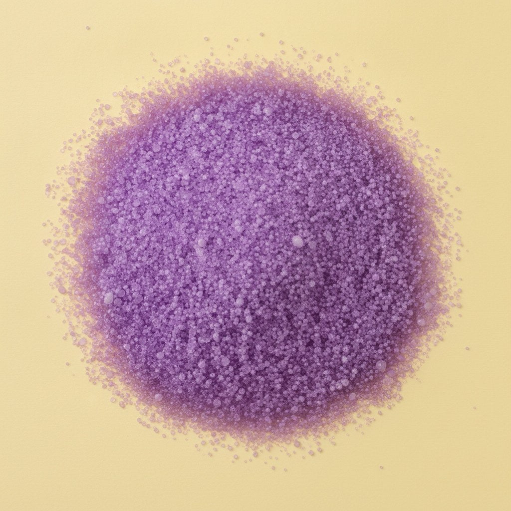 Kerzensand mit Docht 70g lila - Kidis Art