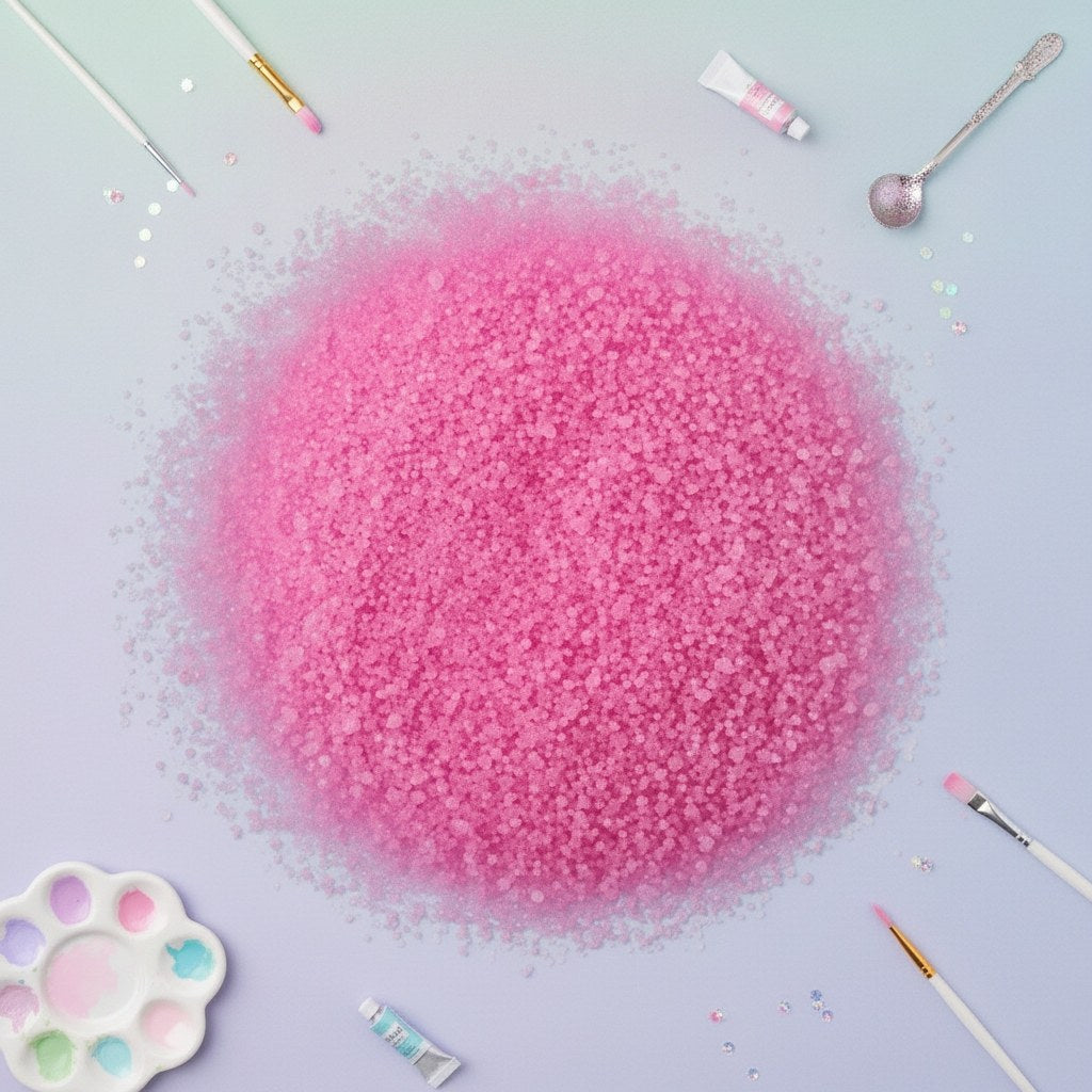 Kerzensand mit Docht 70g rosa - Kidis Art