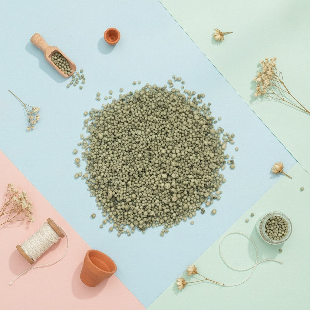 Kerzensand mit Docht 70g smaragdgrün - Kidis Art