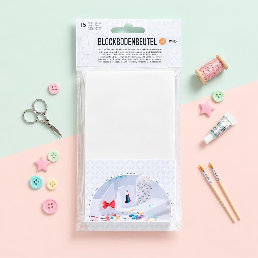 Hauptbild – Papiertüten weiss, 15 ST