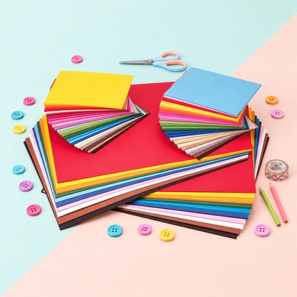 Hauptbild – Fotokarton 300g/m2 regenbogen 50x70 cm, 1 Bogen mit EAN-Code