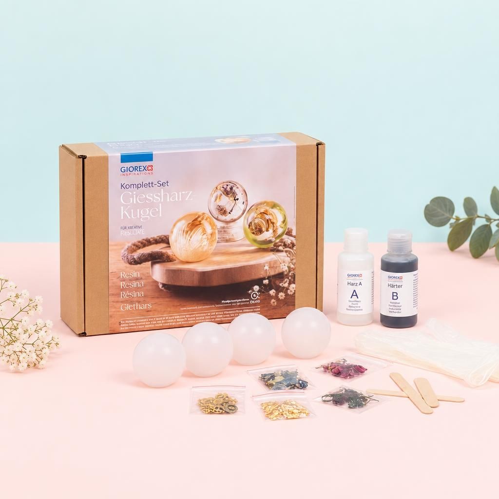 Hauptbild – Crystal-Giessharz Komplett-Set Kugel