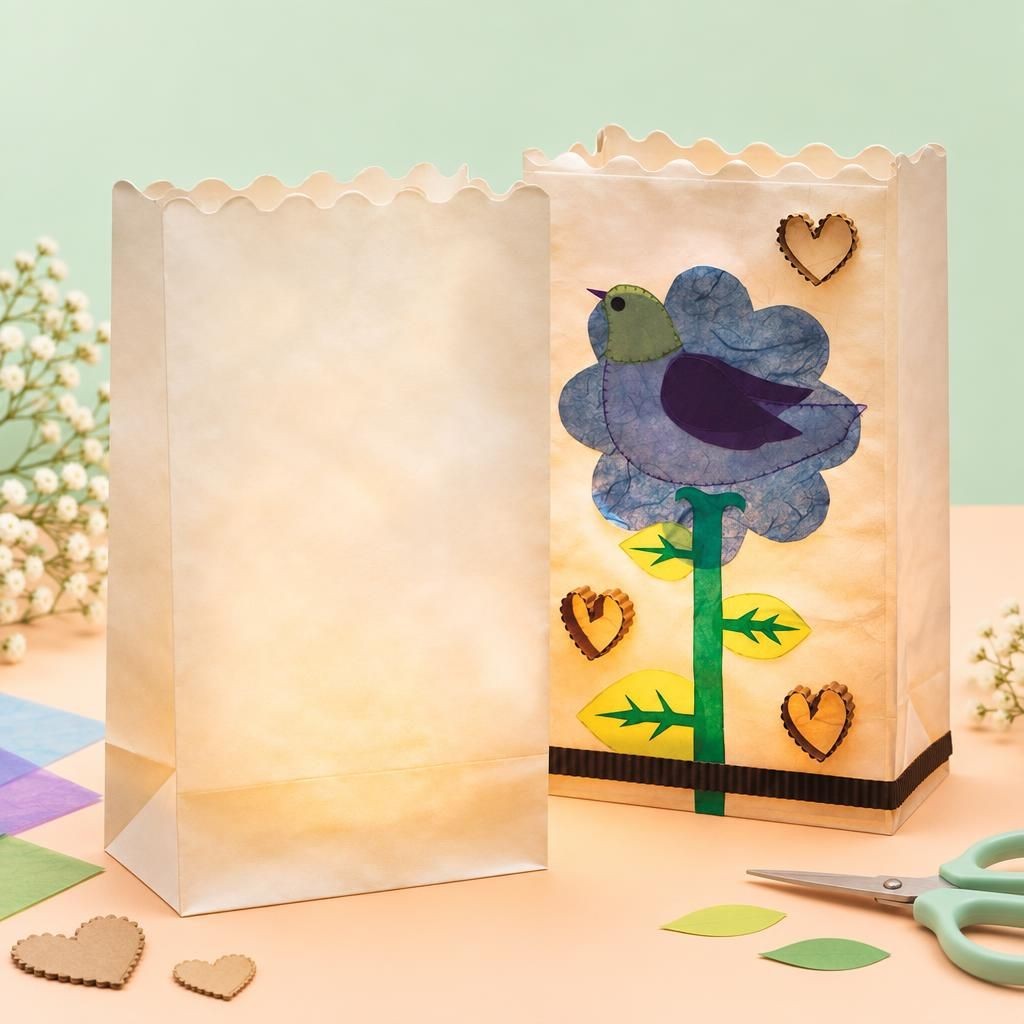 Generiert: Hauptbild – Lichtertüten Blanko 5 St. 24,5x14x8,5cm