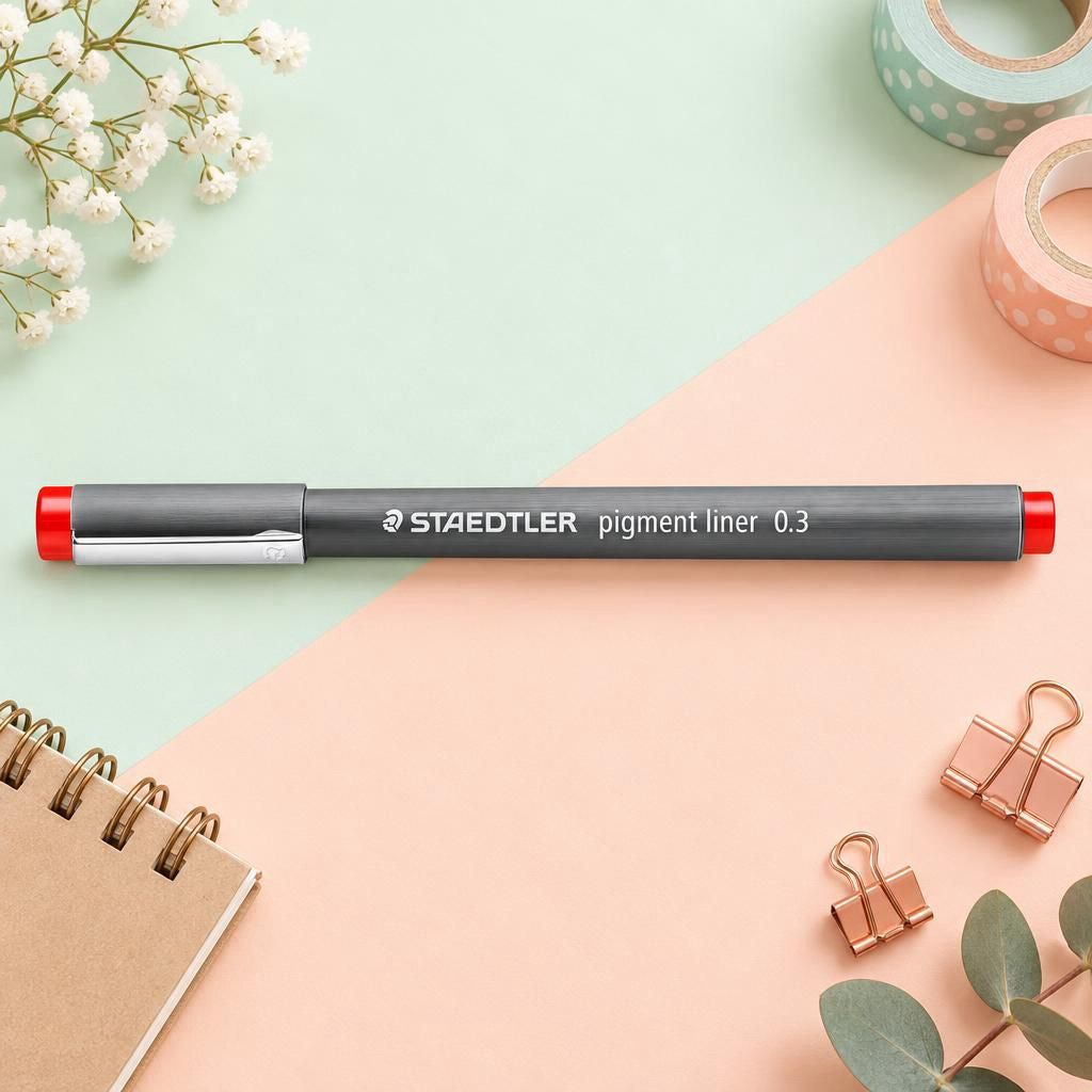 Generiert: [14ac1f86-dd61-4d6c-9f47-d7b19ea5a65a:1] Hauptbild – pigment liner 308 rot 0.3mm