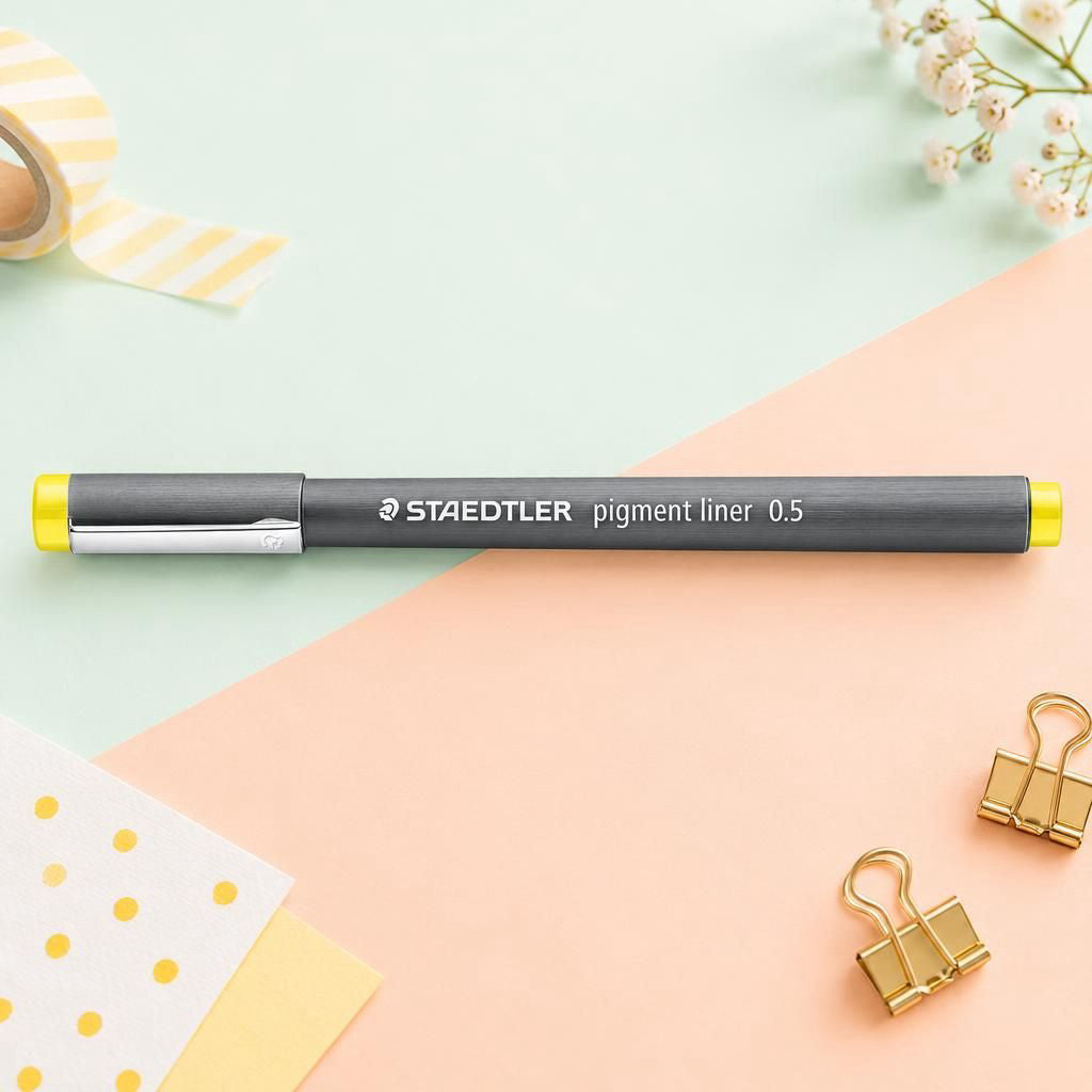 Generiert: [933b88f5-b879-4a1c-93fa-118b34a90e07:1] Hauptbild – pigment liner 308 gelb 0.5mm