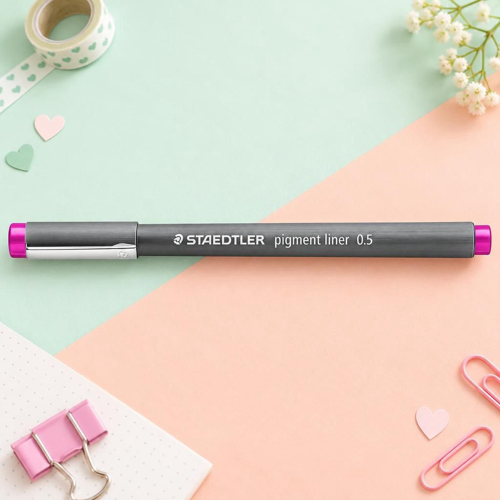 Generiert: [ed2b748c-91b4-4383-b4af-9d70e37989cd:1] Hauptbild – pigment liner 308 fuchsia 0.5mm
