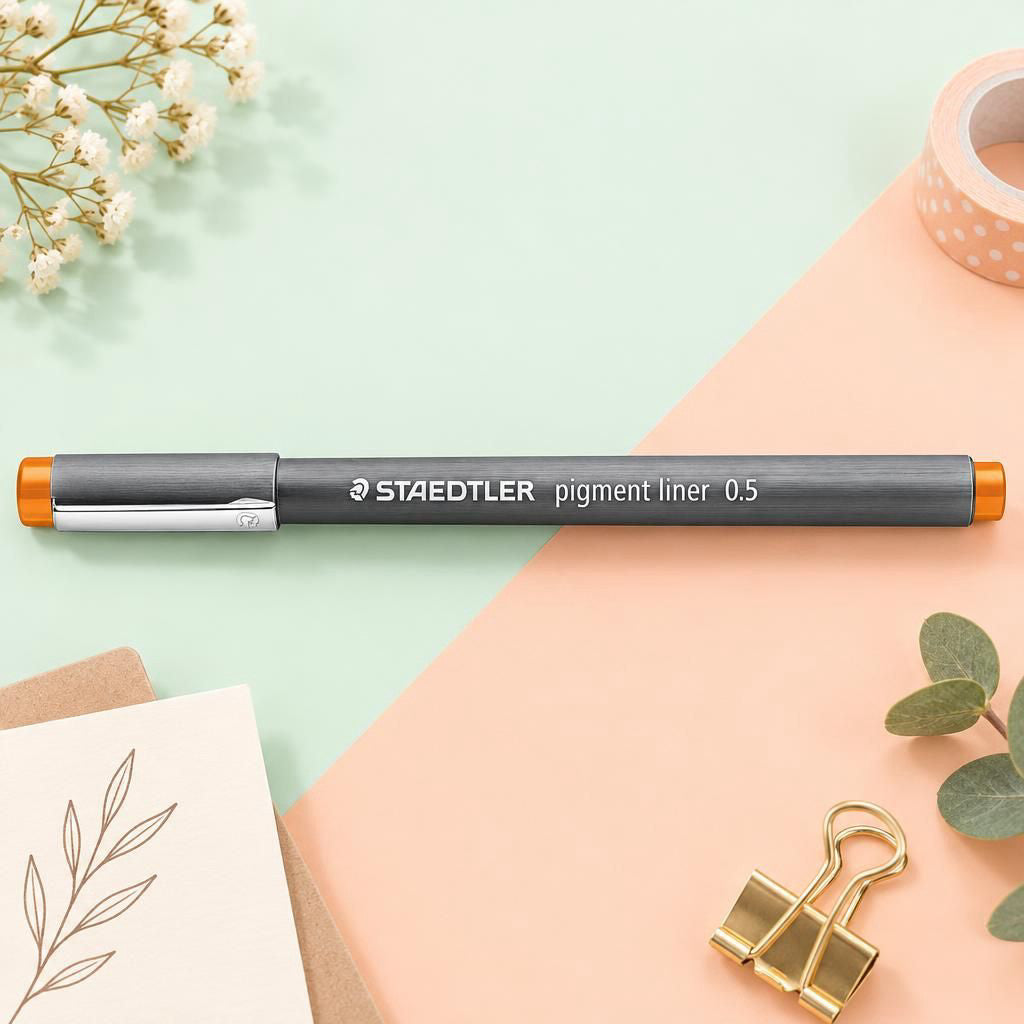 Generiert: [734fce24-d2a9-4537-b5d4-567506a7e9b2:1] Hauptbild – pigment liner 308 hellbraun 0.5mm