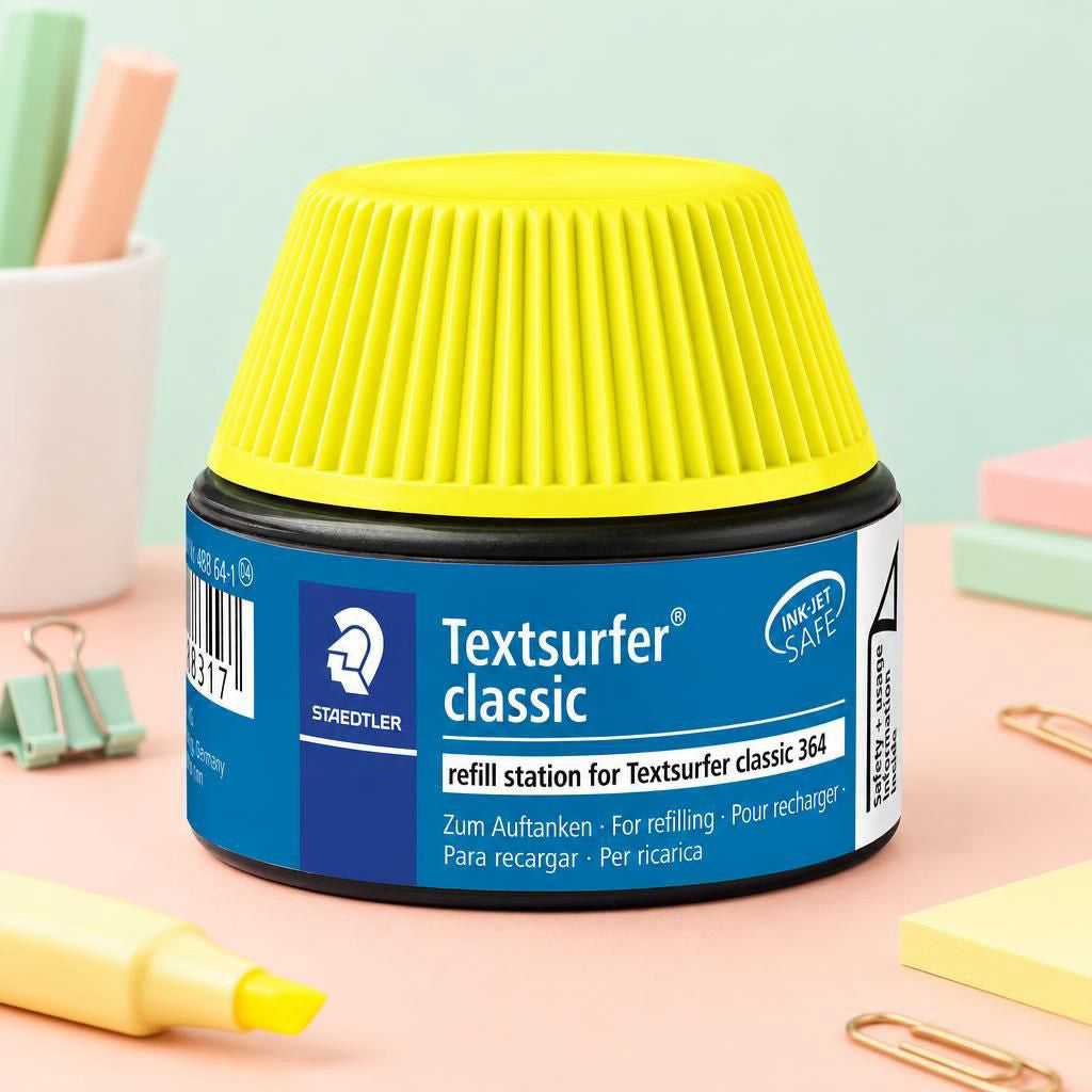 Generiert: [c310c23a-0d60-4c8a-b6d1-7edacc51c049:1] Hauptbild – Textsurfer® classic refill station 488 64 gelb