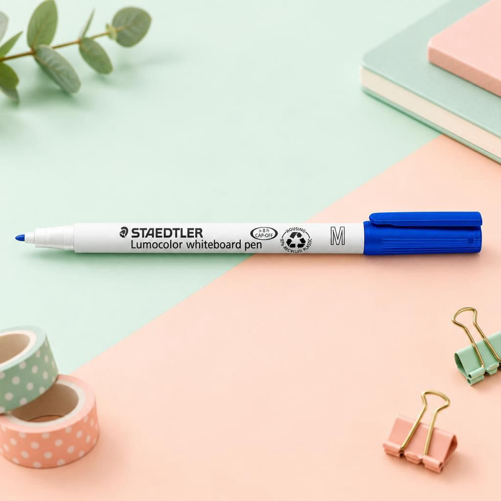 Generiert: [043b93ce-2d8b-4458-9c97-af615f2d30c8:1] Hauptbild – Lumocolor® whiteboard pen 301 blau