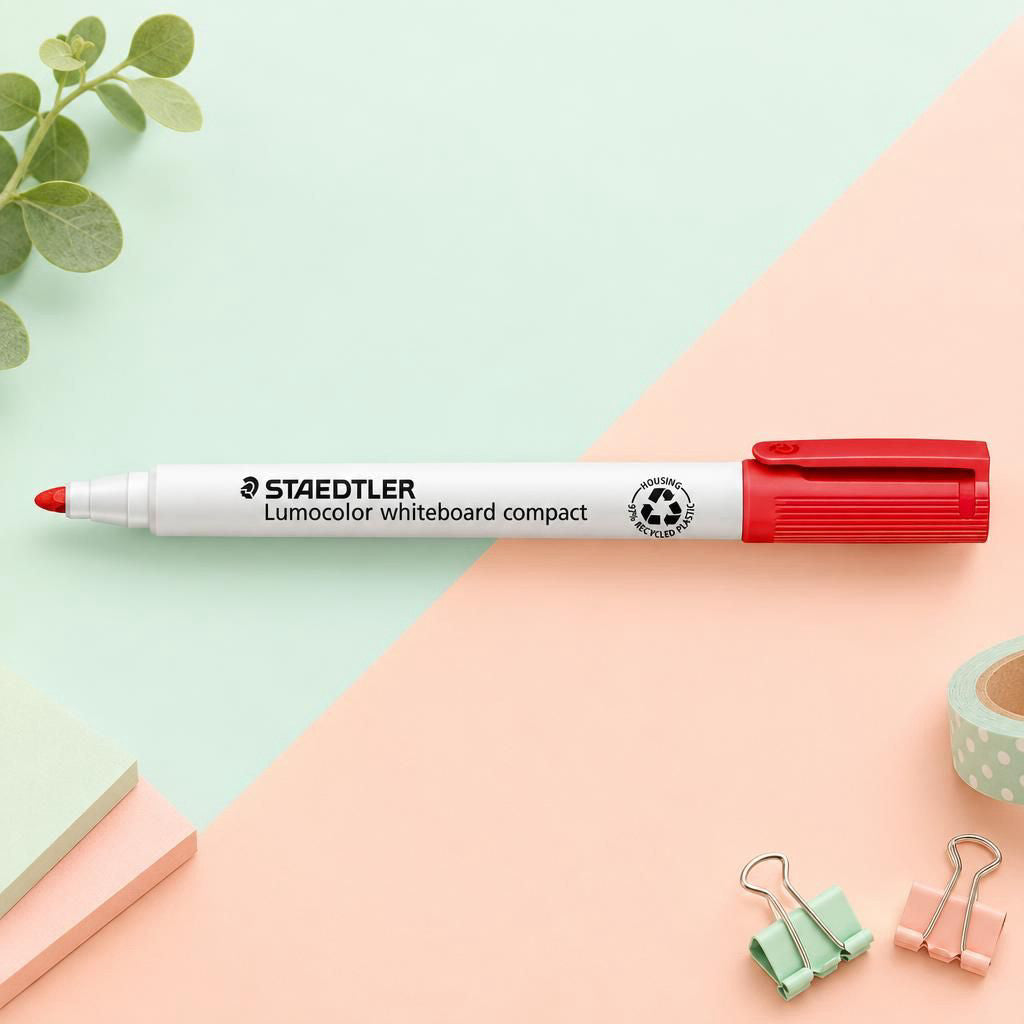 Generiert: [5a431c0f-e90c-4322-a61d-8df1aef818bd:1] Hauptbild – Lumocolor® whiteboard compact 341 rot