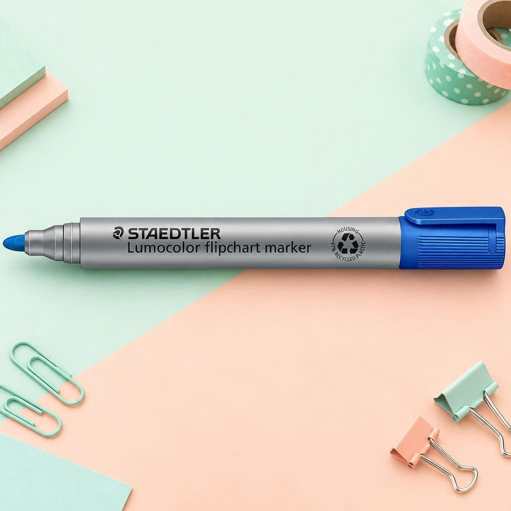 Generiert: [75158742-23be-460a-9904-dd9b62022a62:1] Hauptbild – Lumocolor® flipchart marker 356 blau