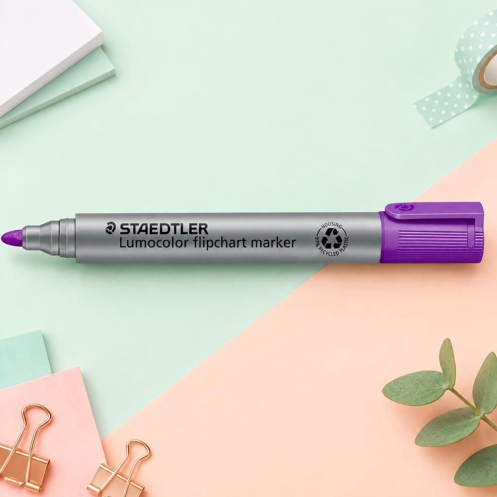 Generiert: [32abf350-042b-49f3-9120-e136c66ad2c5:1] Hauptbild – Lumocolor® flipchart marker 356 violett