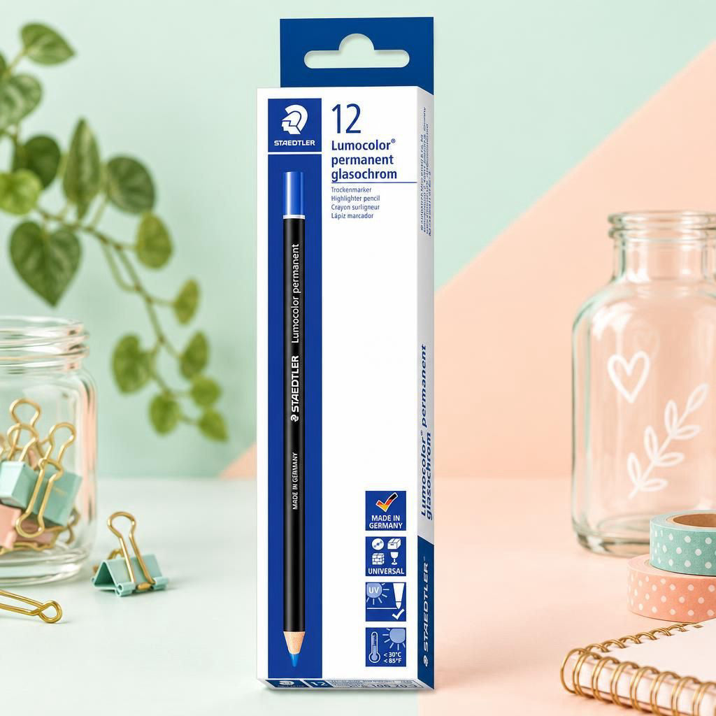 Generiert: [71da52ae-5ad0-4f28-9a68-e48e64c72d57:1] Hauptbild – Lumocolor® permanent glasochrom 108 20 blau