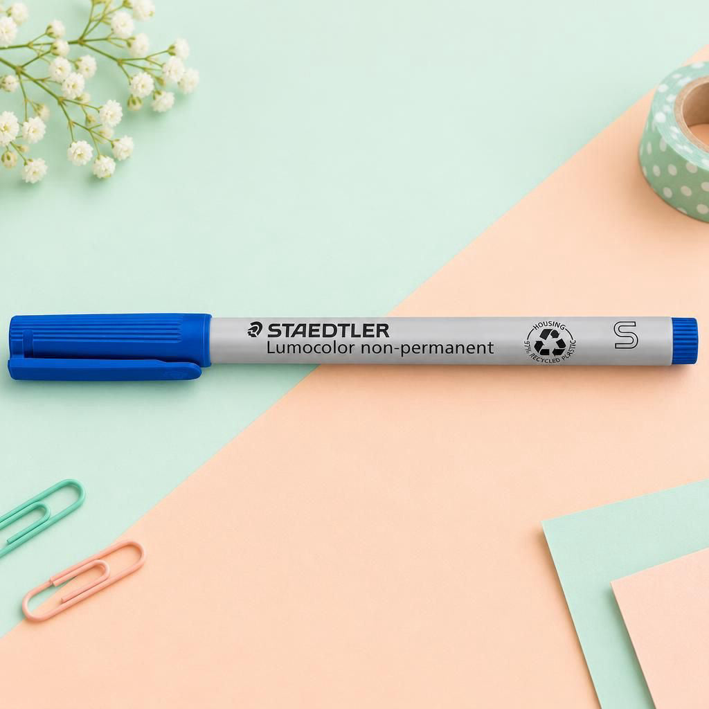 Generiert: [1cde2f31-98e7-42a8-a5b1-6ce2cb7816dc:1] Hauptbild – Lumocolor® non-permanent pen 311 S blau