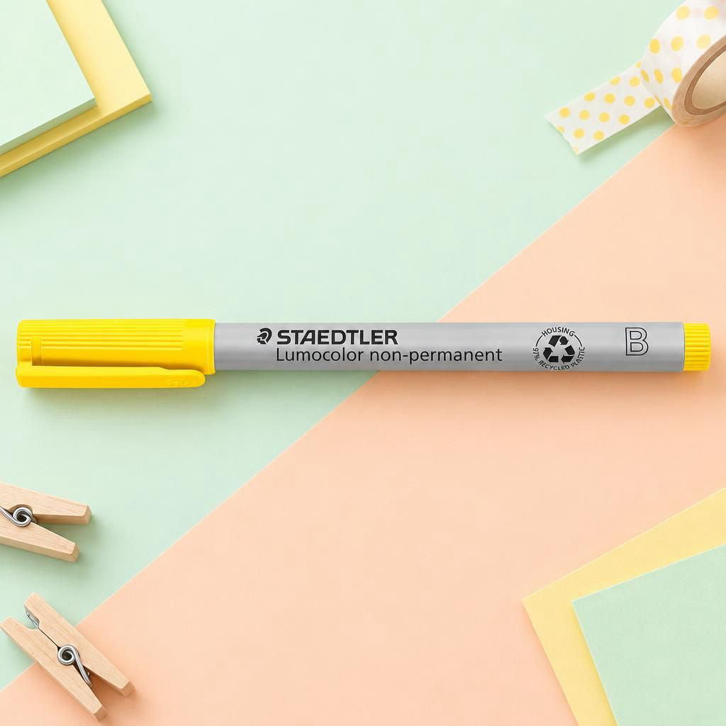 Generiert: [b817a41c-39fb-4424-a45a-043c8ec9ccd1:1] Hauptbild – Lumocolor® non-permanent pen 312 B gelb