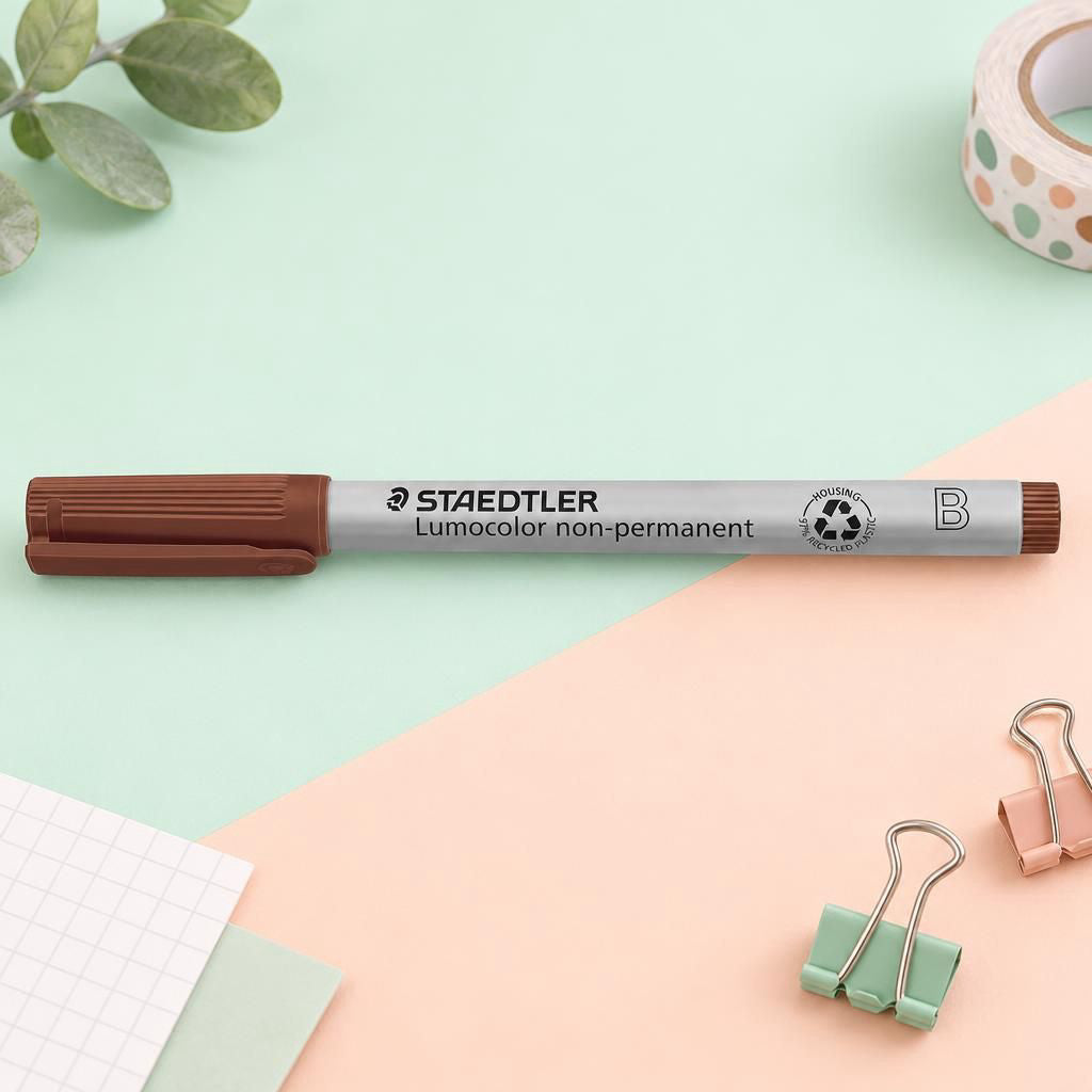 Generiert: [ef04b37f-8b74-407e-88ee-96730f47fd42:1] Hauptbild – Lumocolor® non-permanent pen 312 B braun