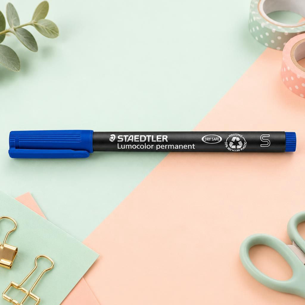 Generiert: [42eb7874-d9c7-4f68-9a05-f53d5768a833:1] Hauptbild – Lumocolor® permanent pen 313 S blau
