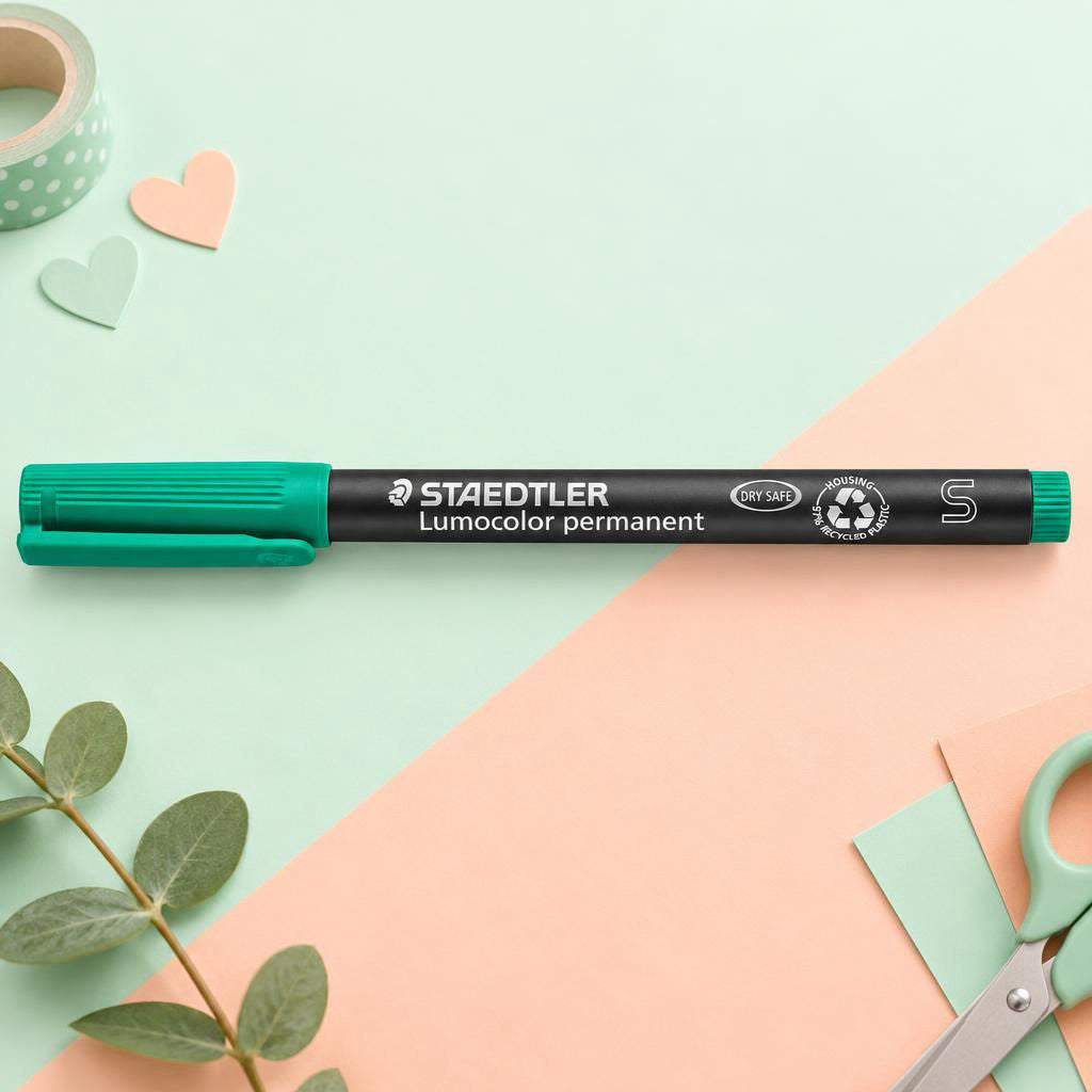 Generiert: [da52eddf-a5eb-41ee-ab9f-6c22ba63b60b:1] Hauptbild – Lumocolor® permanent pen 313 S grün