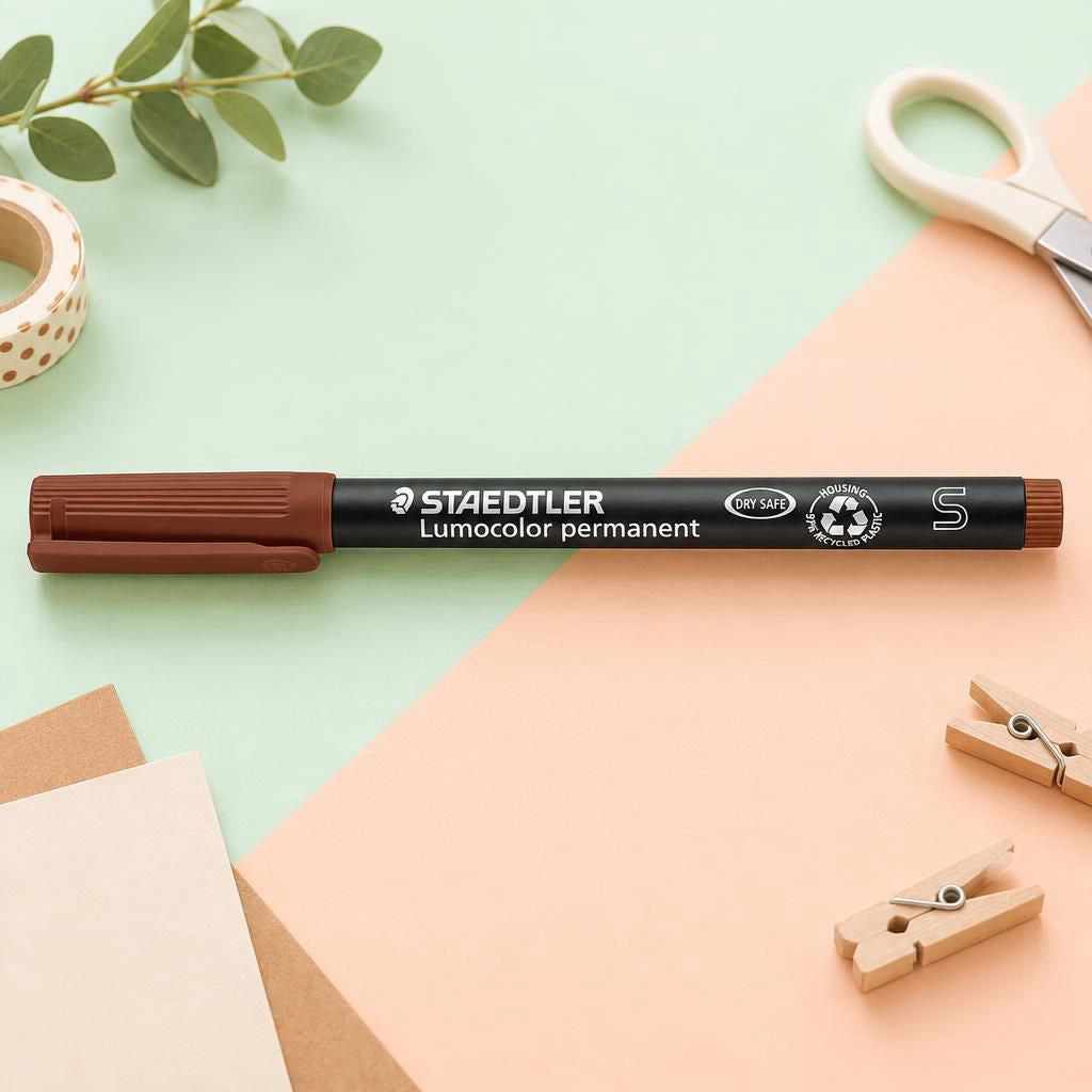 Generiert: [233d4a19-edc7-4a9f-a42d-00a1cb08cdde:1] Hauptbild – Lumocolor® permanent pen 313 S braun