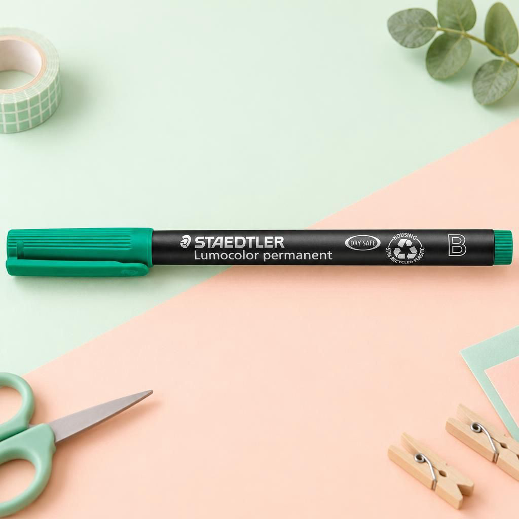 Generiert: [8883d09f-ed48-4d7b-a0e8-a98184ff1428:1] Hauptbild – Lumocolor® permanent pen 314 B grün