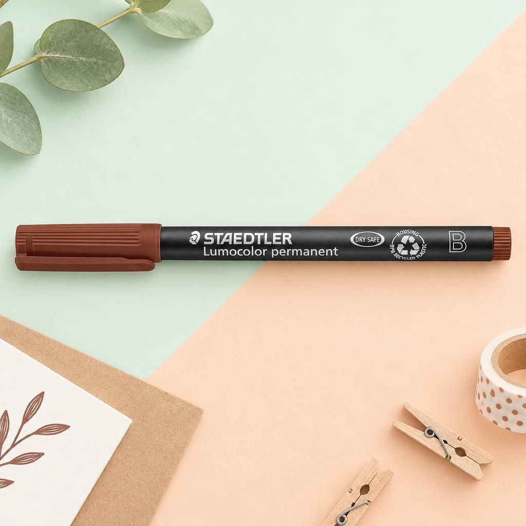 Generiert: [57812e6c-5bea-4f36-a307-a50a31885f4c:1] Hauptbild – Lumocolor® permanent pen 314 B braun
